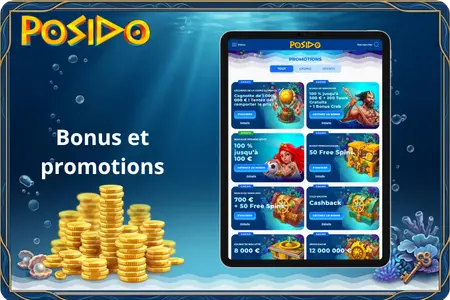 Posido Casino bonus principal