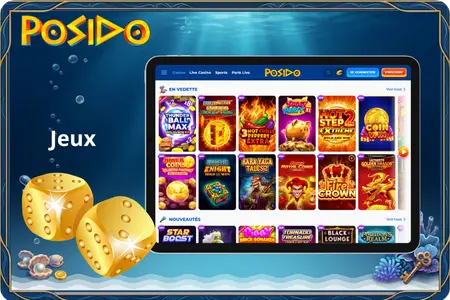 Posido Casino jeux couvre machines à sous