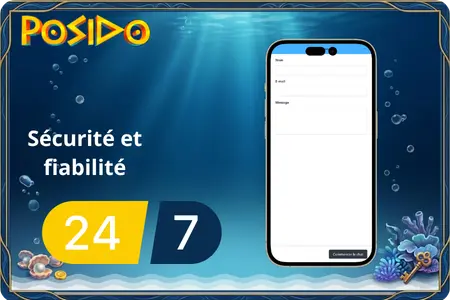 Posido Casino  sécurité repose sur l’accès officiel